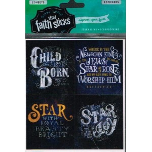 Stickers - Christmas - Faith That Sticks 